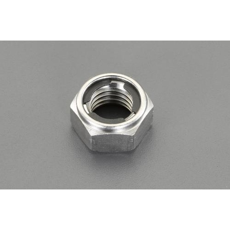 エスコ EA949GM-210 M10［A2-100]ゆるみ止めナット(ステンレス) 1個（ご注文単位1個）【直送品】