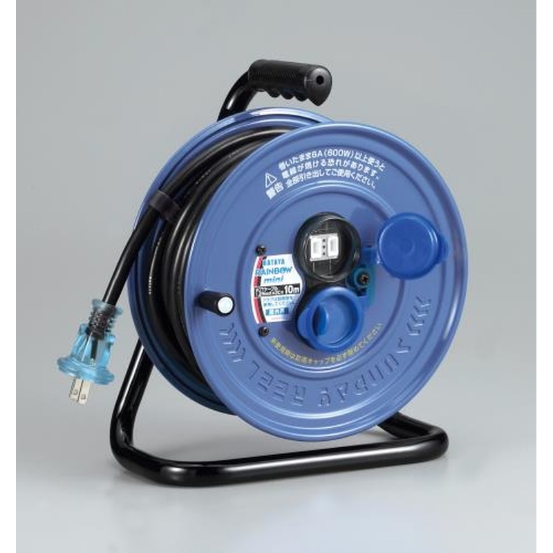 エスコ EA815BE-10 AC125V/15A/10mコードリール(防雨型) 1個（ご注文単位1個）【直送品】