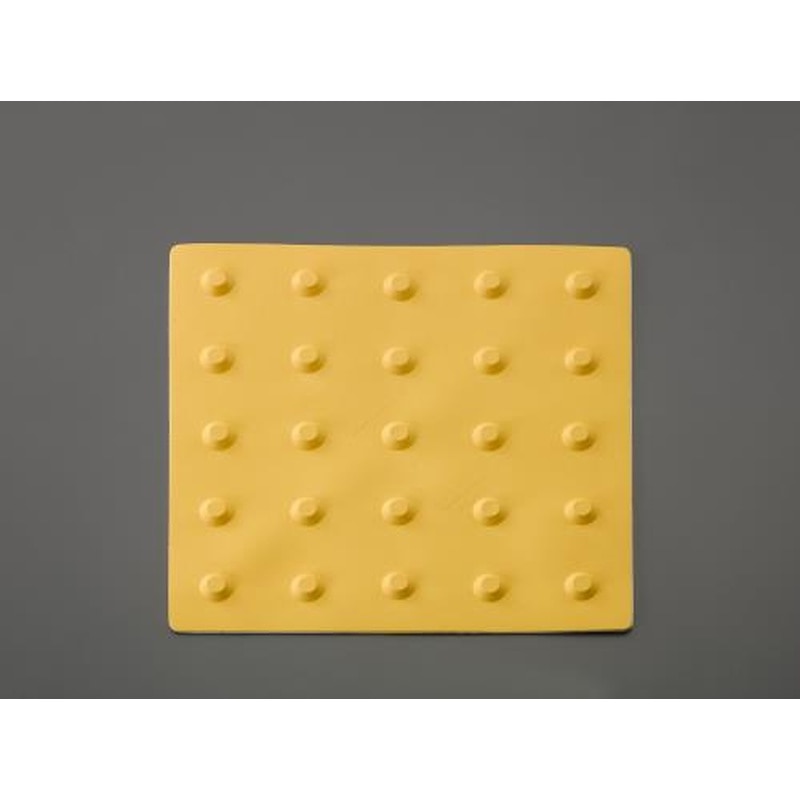 エスコ EA983FY-61 300x300mm点字パネル(仮設専用/ポイント) 1個(ご注文単位1個)【直送品】