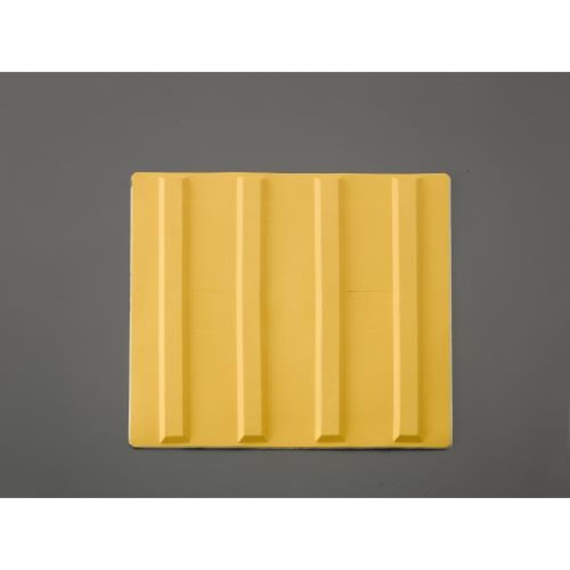 エスコ EA983FY-62 300x300mm点字パネル(仮設専用/ライン) 1個(ご注文単位1個)【直送品】