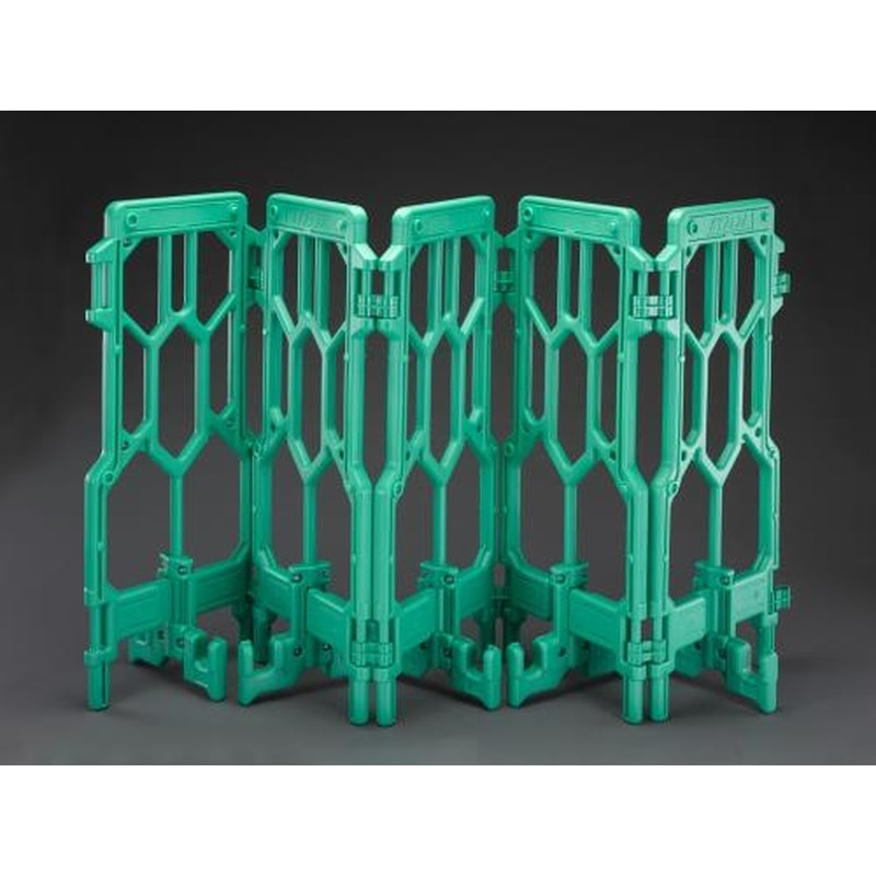 エスコ EA983FV-160 2500x1200x50mm折り畳み仮設フェンス 1個（ご注文単位1個）【直送品】