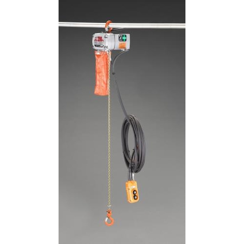 エスコ EA987DD-8 AC100V/200kgx8m電動チェーンブロック 1個（ご注文単位1個）【直送品】