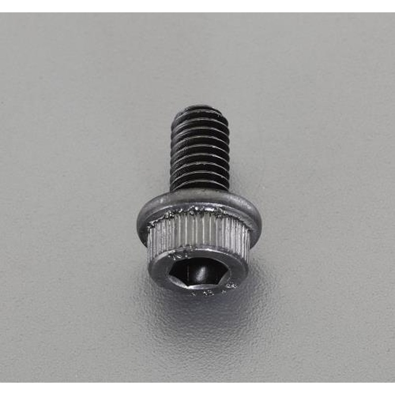 エスコ EA949ME-512 M5x12mmフランジソケットキャップボルト(鉄/16本) 1個（ご注文単位1個）【直送品】