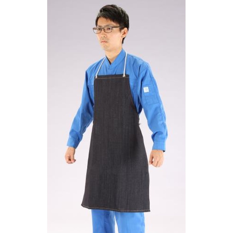 エスコ EA355AC-15 83x61cmエプロン(作業用・デニム) 1個（ご注文単位1個）【直送品】
