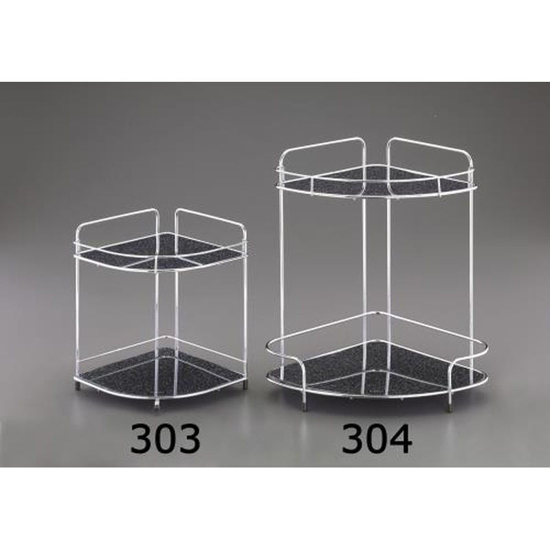 エスコ EA951FE-303 192x192x244mm収納棚(コーナー用) 1個（ご注文単位1個）【直送品】