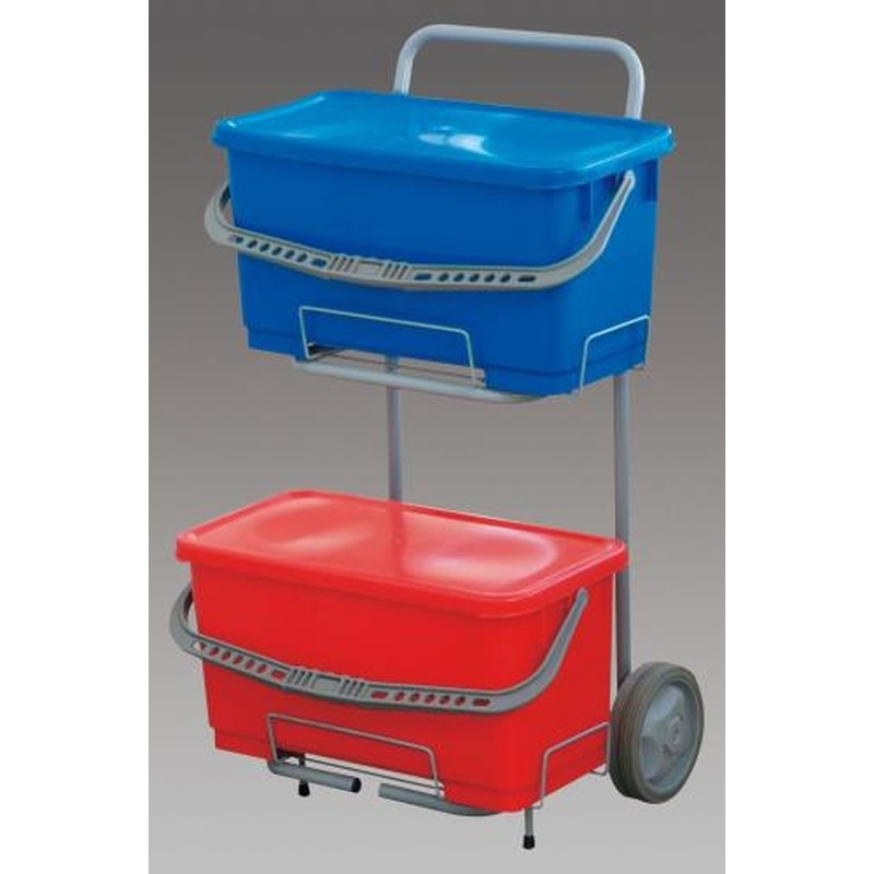 エスコ EA928CF-8 560x450x930mm清掃用カート 1個(ご注文単位1個)【直送品】