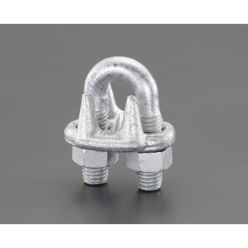 エスコ EA638cm-125 25mmワイヤークリップ(スチール製) 1個（ご注文単位1個）【直送品】