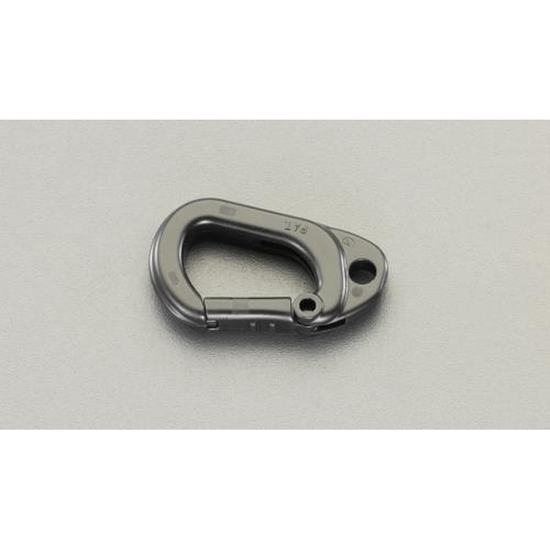 エスコ EA628RX-11 30mmカラビナフック(プラスチック製・5個) 1個（ご注文単位1個）【直送品】