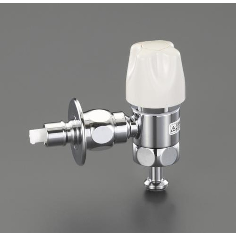 エスコ EA468CF-24 洗濯機用水栓(ストッパー付) 1個(ご注文単位1個)【直送品】