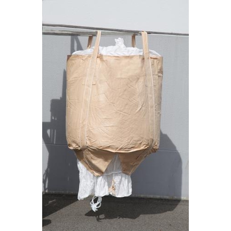 エスコ EA981WM-52 1.0t丸型フレコンバッグ［排出口付] 1個（ご注文単位1個）【直送品】