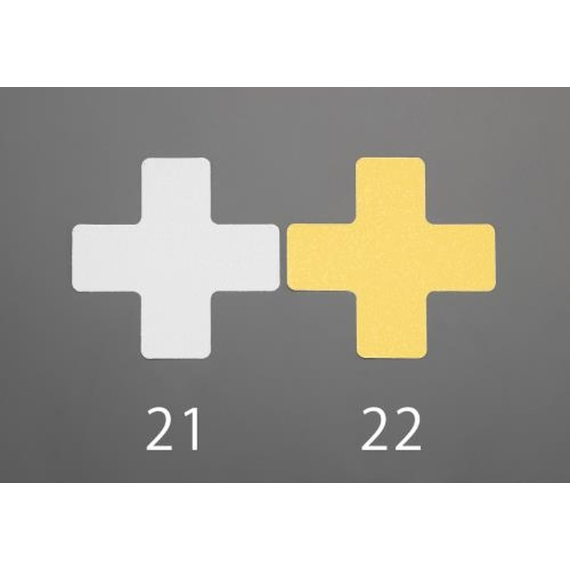 エスコ EA944SJ-22 ＋型マーカー(黄/5枚) 1個（ご注文単位1個）【直送品】