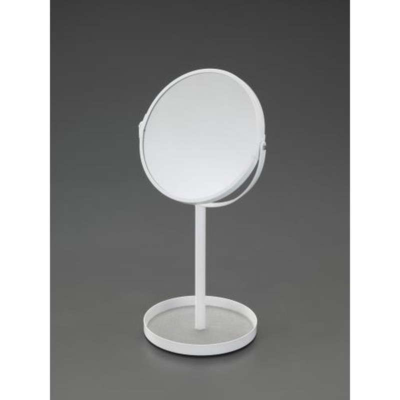 エスコ EA724YG-101 φ150x330mm2面スタンドミラー(平・拡大) 1個（ご注文単位1個）【直送品】