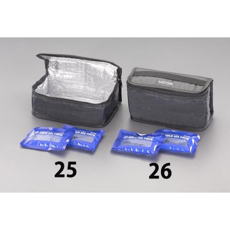 エスコ EA763AV-25 240x150x80mmランチボックス 1個(ご注文単位1個)【直送品】