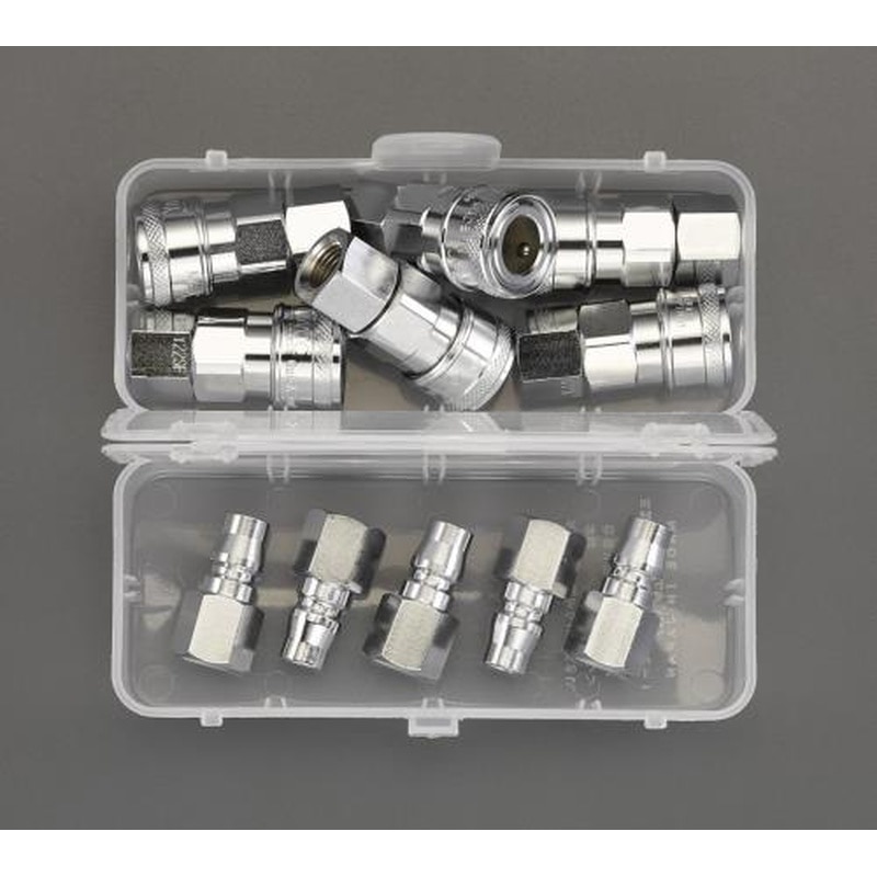 エスコ EA140D-34 1/2”雌ねじプラグ・ソケットセット 1個(ご注文単位1個)【直送品】