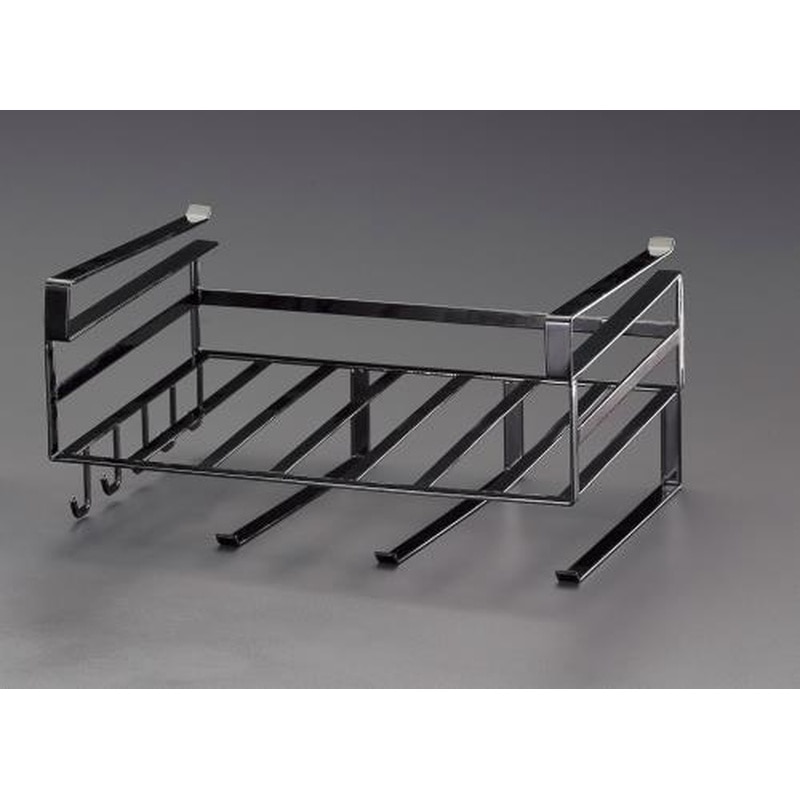 エスコ EA951FE-115 305x260x160mm吊り棚(スチール製/ブラック) 1個(ご注文単位1個)【直送品】