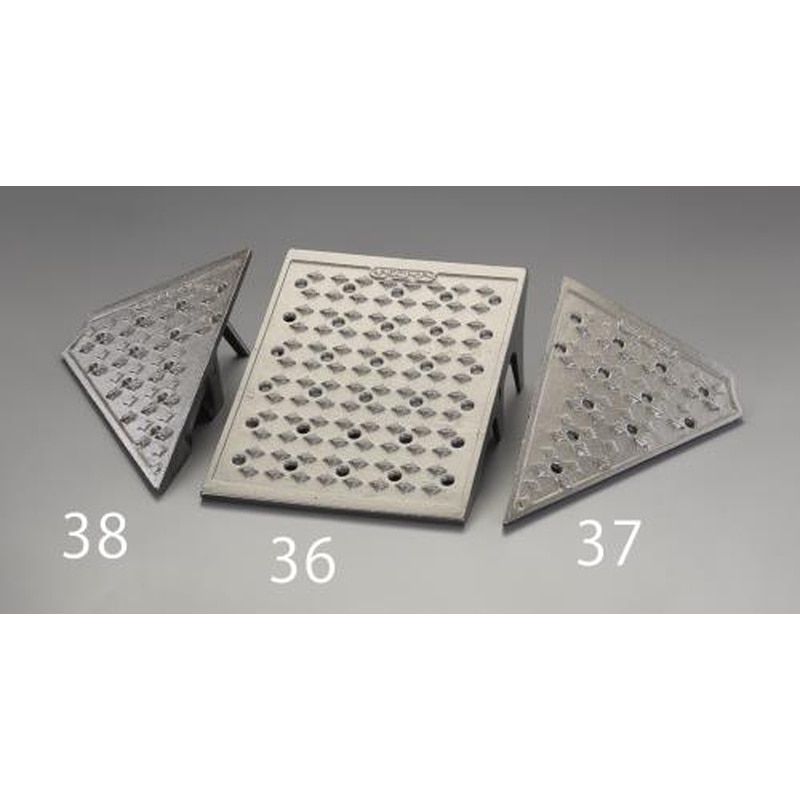 エスコ EA983FK-38 280x415x145mm段差プレート(左コーナー) 1個（ご注文単位1個）【直送品】