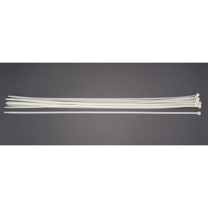 エスコ EA475AY-81 812x9.0mm結束バンド(10本) 1個（ご注文単位1個）【直送品】