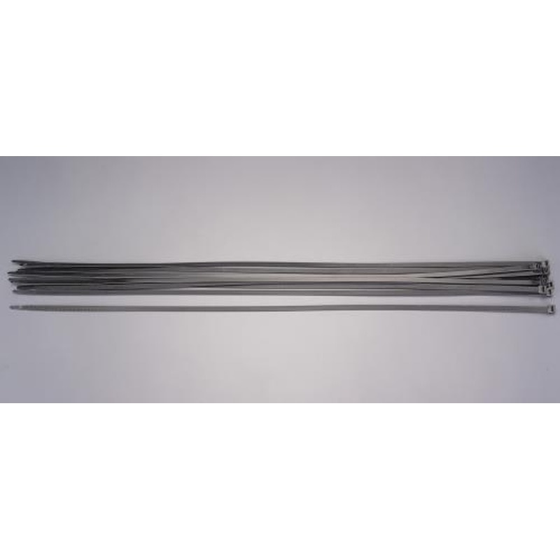 エスコ EA475BY-81 812x9.0mm結束バンド(耐候性/10本) 1個（ご注文単位1個）【直送品】