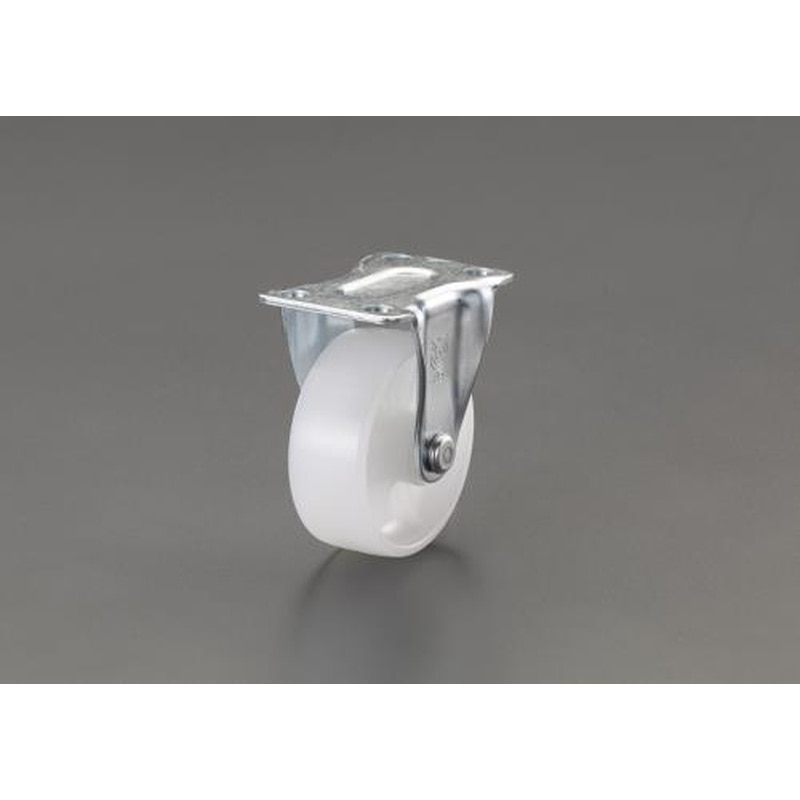 エスコ EA986PF-52 75mmキャスター(固定金具付) 1個（ご注文単位1個）【直送品】