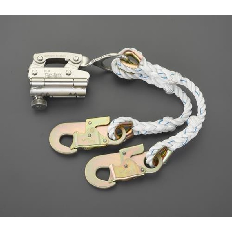 エスコ EA998FE-11 傾斜面作業用ロリップ(ツインランヤード付) 1個（ご注文単位1個）【直送品】