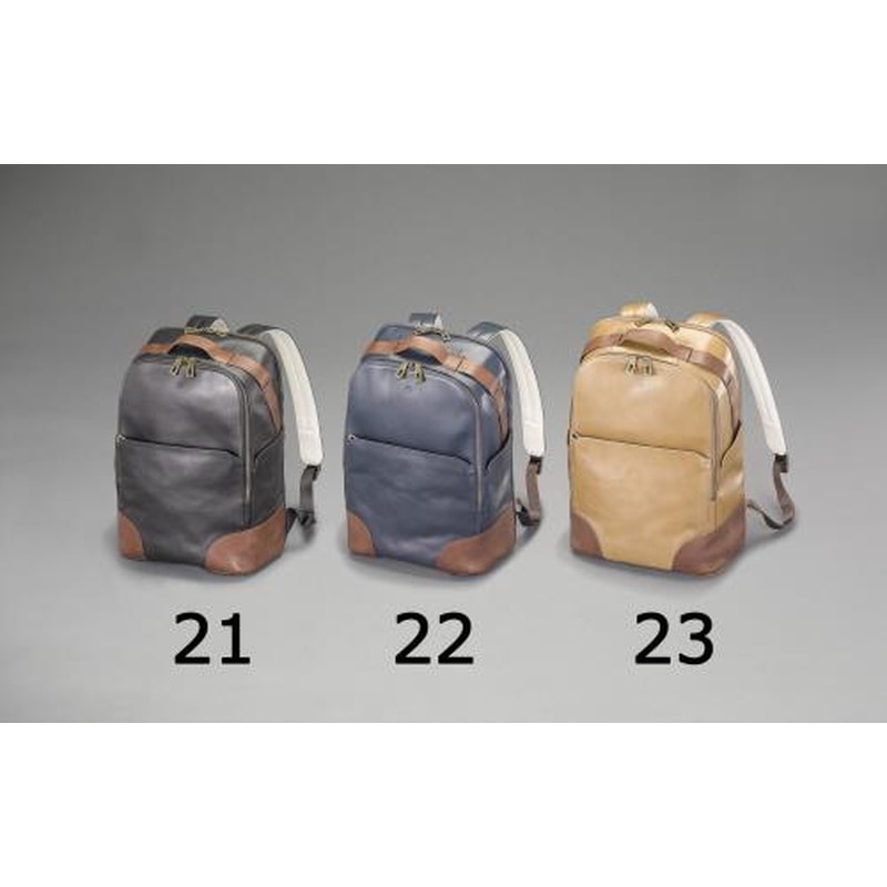 エスコ EA927BK-21 300x420x160mm高級バックパック(黒) 1個（ご注文単位1個）【直送品】