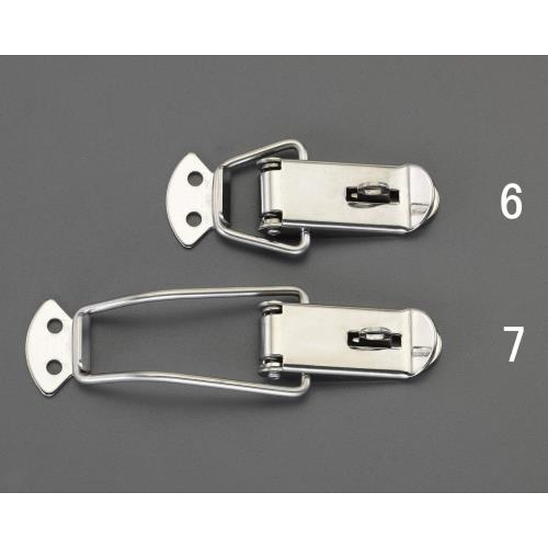 エスコ EA951BR-7 118x28mmパッチン(ステンレス製) 1個（ご注文単位1個）【直送品】