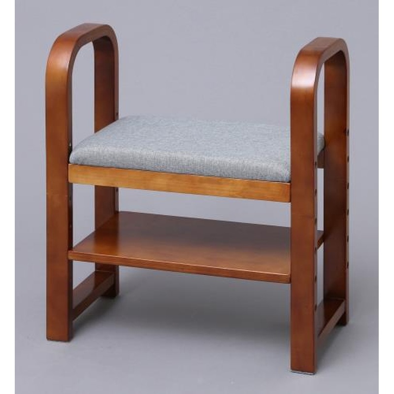 エスコ EA903AL-28 550x290x600mm玄関用椅子 1個(ご注文単位1個)【直送品】