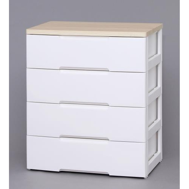 エスコ EA506L-60 805x510x940mm引出し式収納ケース(4段) 1個（ご注文単位1個）【直送品】