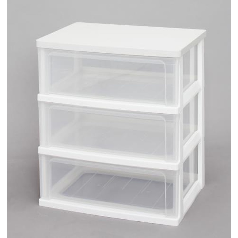 エスコ EA506L-81 556x410x623mm引出し式収納ケース(3段) 1個（ご注文単位1個）【直送品】