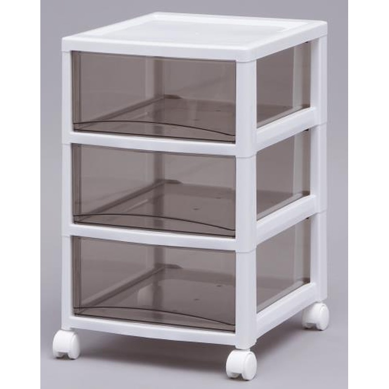 エスコ EA506L-86 320x390x529mm引出し式収納ケース(3段) 1個(ご注文単位1個)【直送品】