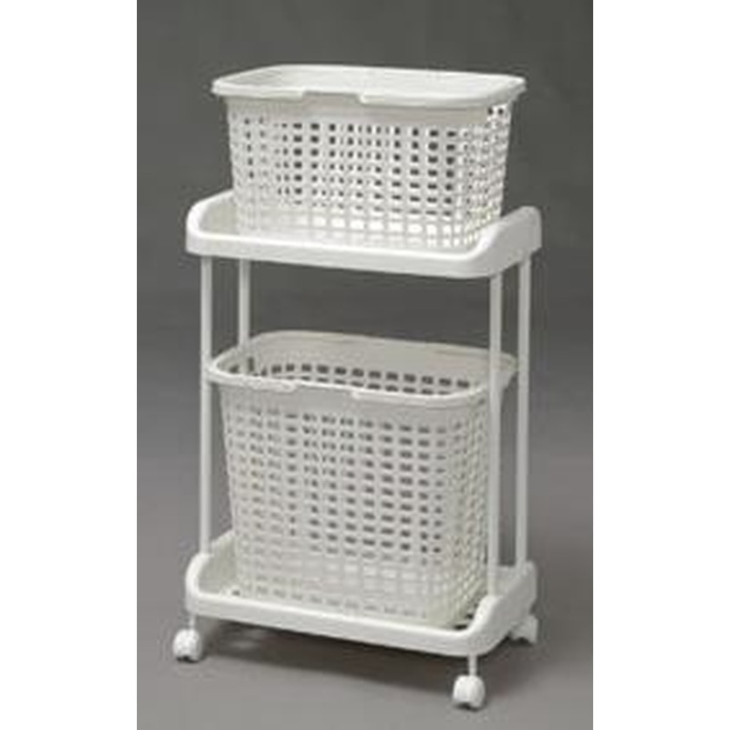エスコ EA951FE-47 500x310x935mmバスケットワゴン(キャスター付) 1個(ご注文単位1個)【直送品】