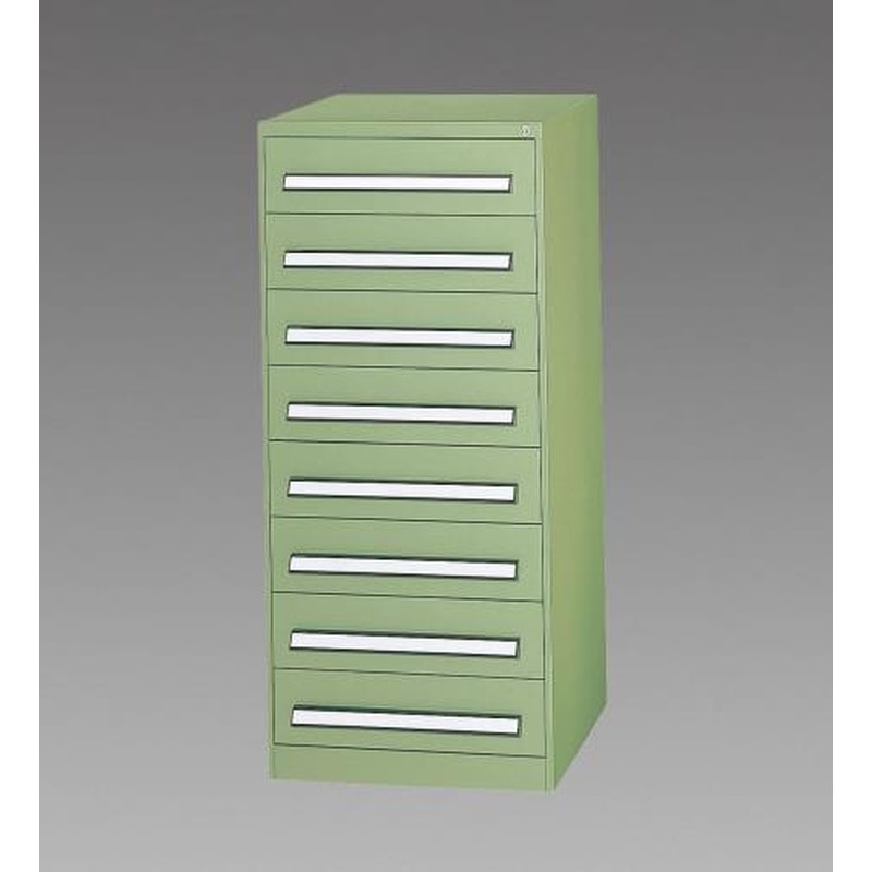 エスコ EA955A-10 580x620x1300mm/8段ツールキャビネット(軽量用) 1個（ご注文単位1個）【直送品】