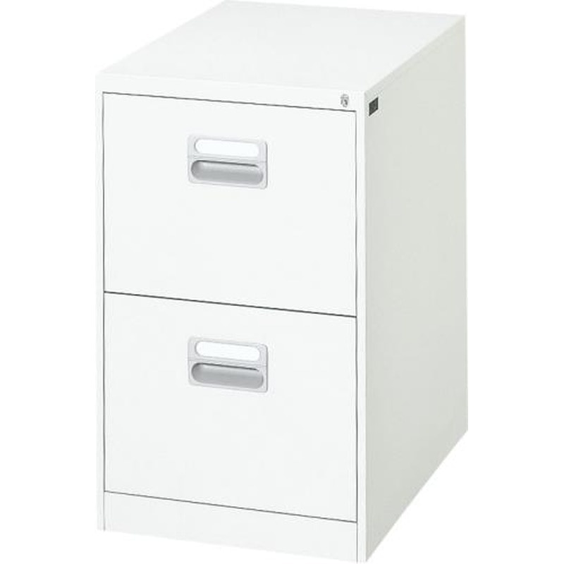 エスコ EA954DC-10A 455x620x740mm/2段(B4)キャビネット 1個（ご注文単位1個）【直送品】