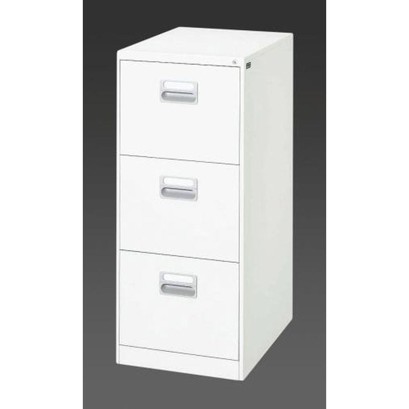 エスコ EA954DC-11A 455x620x1065mm/3段(B4)キャビネット 1個（ご注文単位1個）【直送品】