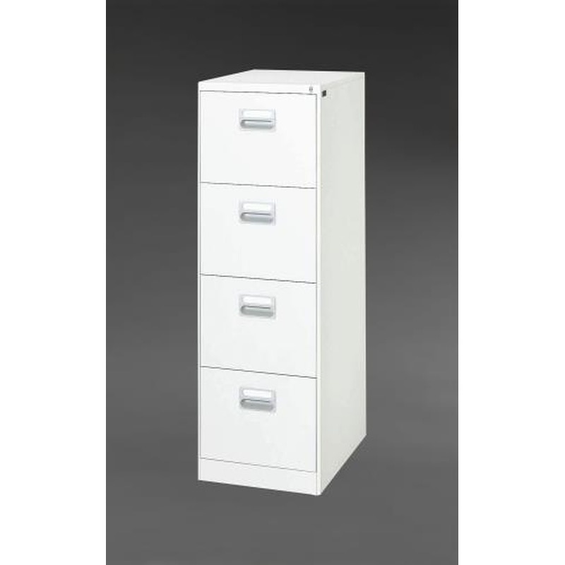 エスコ EA954DC-28A 455x620x1400mm/4段(B4)キャビネット 1個（ご注文単位1個）【直送品】