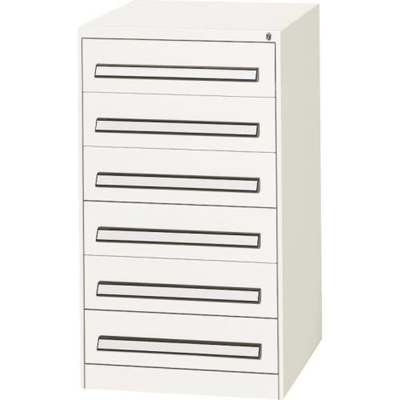 エスコ EA955AD-4A 580x620x1000mm/6段ツールキャビネット(軽量用) 1個（ご注文単位1個）【直送品】