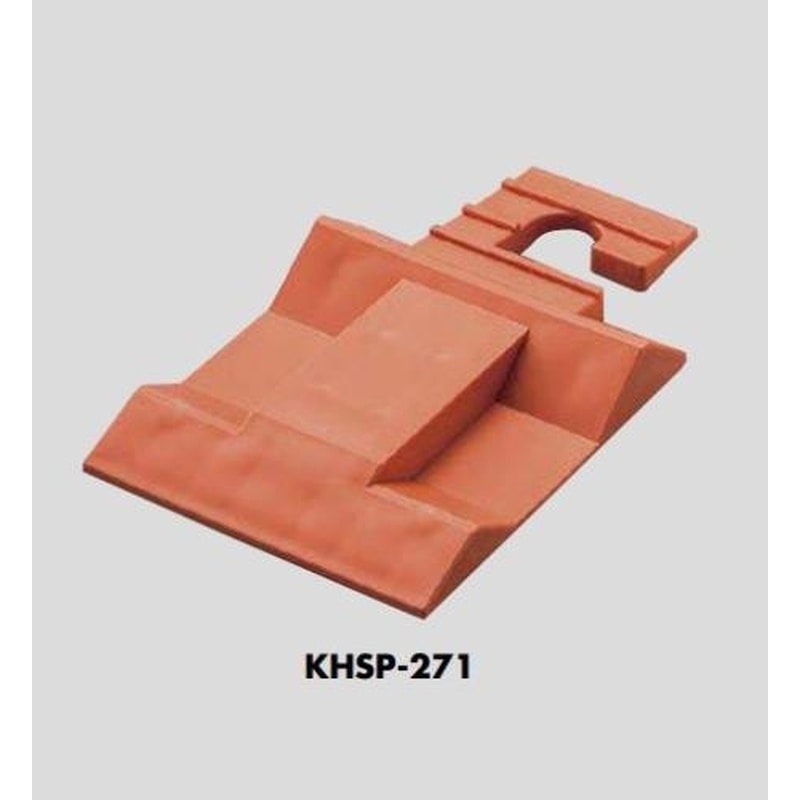 エスコ EA984VA-101 164x271x30mmタイヤストッパー(パレットトラック用) 1個（ご注文単位1個）【直送品】