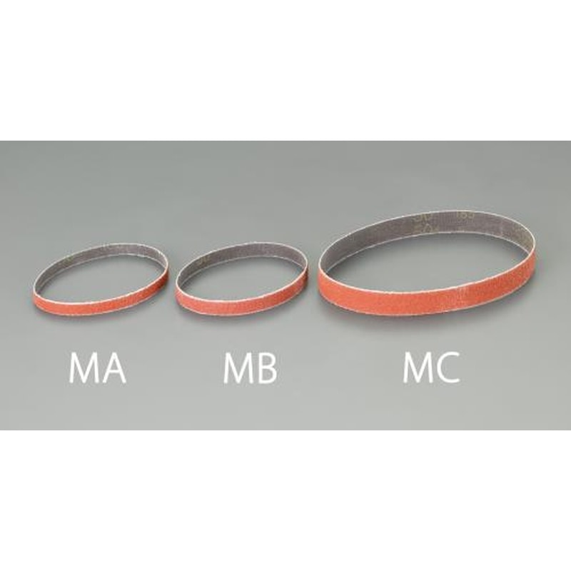 エスコ EA163MC-120A 20x520mmレジンベルト(#120/10本) 1個（ご注文単位1個）【直送品】