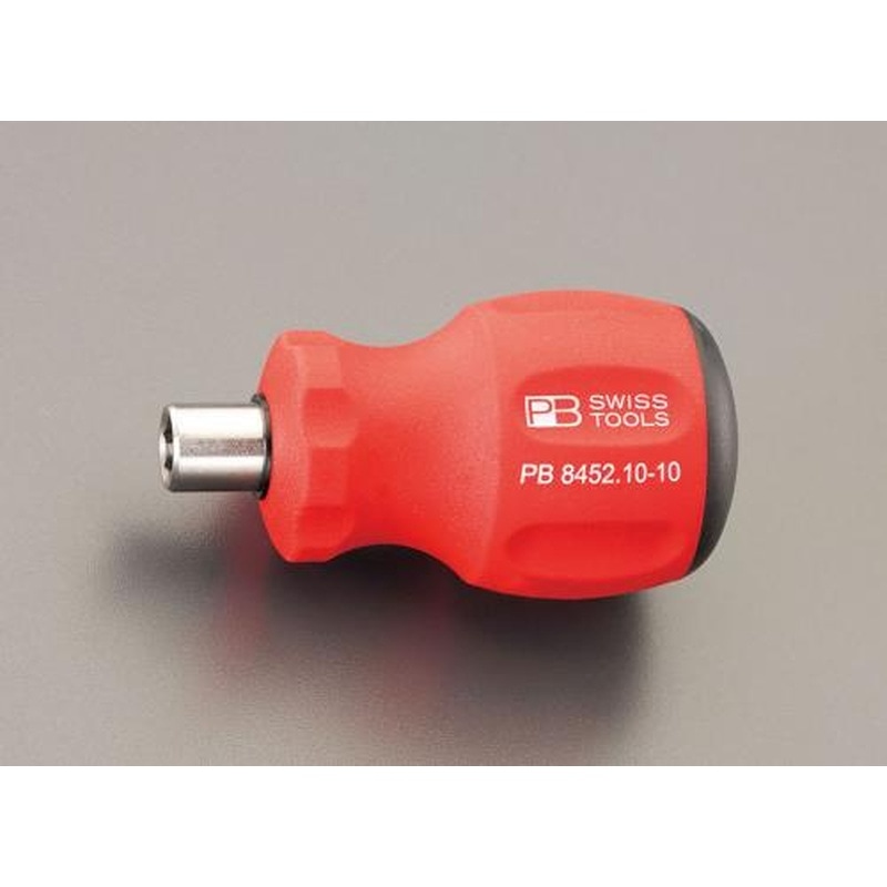 エスコ EA560PY-21A 1/4”x65㎜ドライバーハンドル(スタビー) 1個(ご注文単位1個)【直送品】