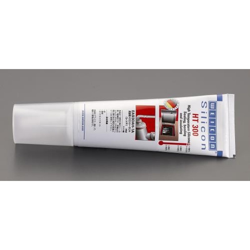 エスコ EA930AH-1A 85mlシリコ-ンシーラント(高温用/赤) 1個（ご注文単位1個）【直送品】