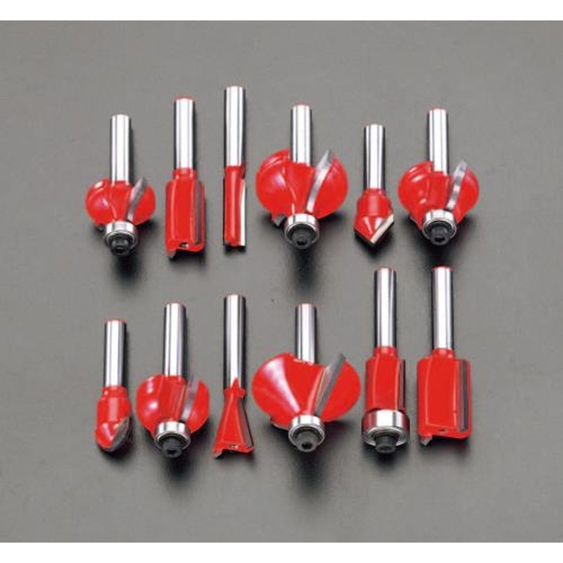 エスコ EA828A-13 12本組ルータービット 1個（ご注文単位1個）【直送品】