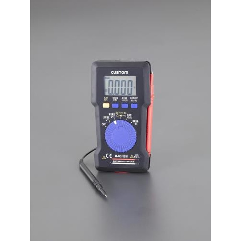 エスコ EA707BB-8A デジタルマルチテスター 1個(ご注文単位1個)【直送品】