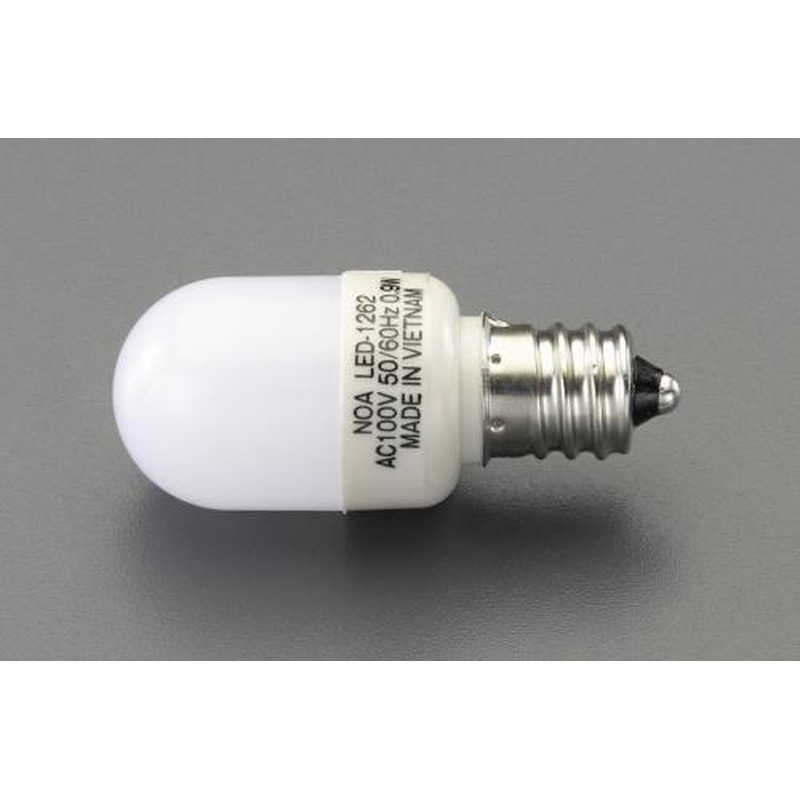 エスコ EA758ZA-81A 0.9W/E12ナツメ球(LED) 1個（ご注文単位1個）【直送品】