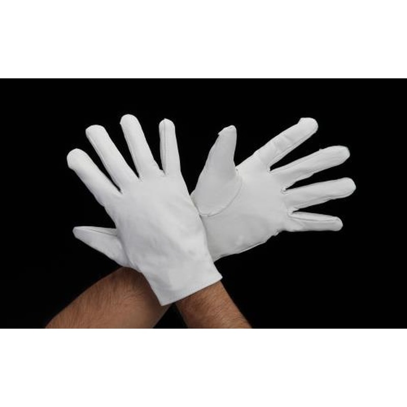 エスコ EA353BC-3[LL]手袋(牛革/白) 1個（ご注文単位1個）【直送品】