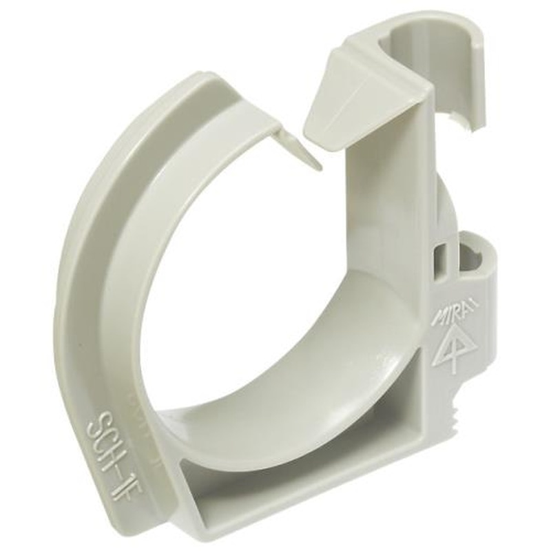 エスコ EA947FD-6 φ45mm［吊りボルト用]ケーブルハンガー(グレー/5個) 1個（ご注文単位1個）【直送品】