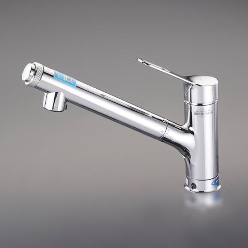 エスコ EA468HA-15 G1/2”シングル混合水栓(浄水器内蔵) 1個(ご注文単位1個)【直送品】