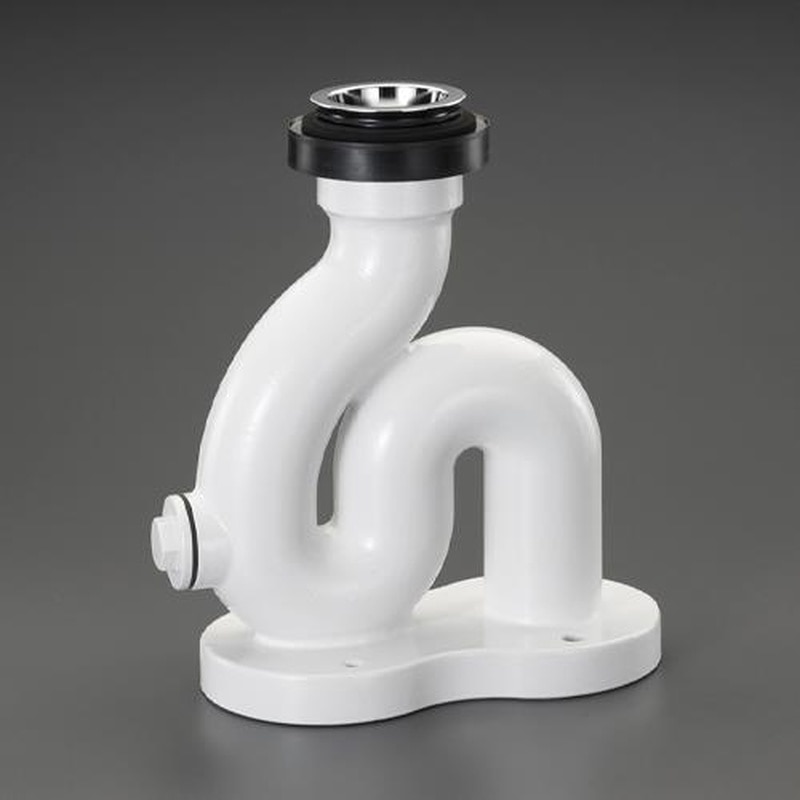 エスコ EA468HF-1 掃除流し用排水トラップ 1個(ご注文単位1個)【直送品】