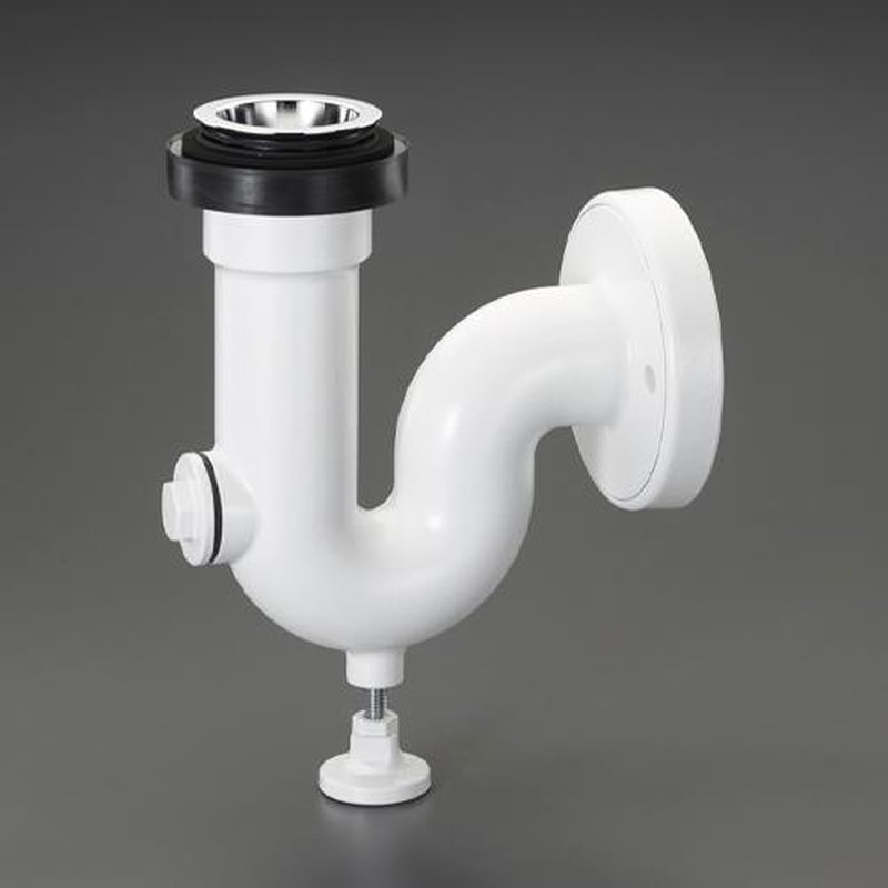 エスコ EA468HF-2 掃除流し用排水トラップ 1個(ご注文単位1個)【直送品】