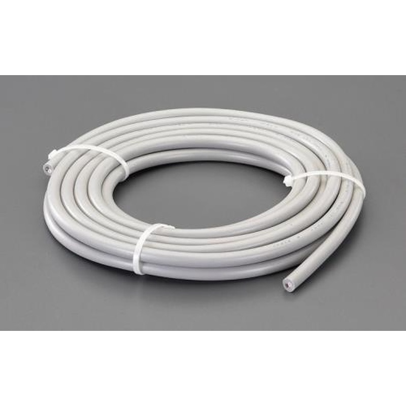 エスコ EA940AG-604C 0.75m㎡x50m/2芯ビニールキャブタイヤケーブル 1個(ご注文単位1個)【直送品】