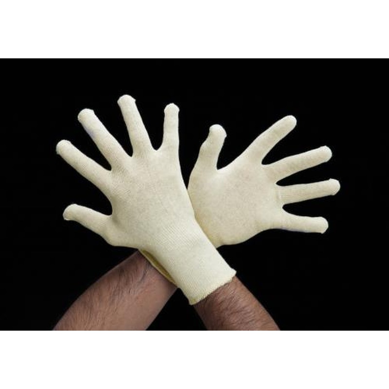 エスコ EA354AE-1A[フリー/260mm]手袋・インナー(綿シームレス) 1個（ご注文単位1個）【直送品】